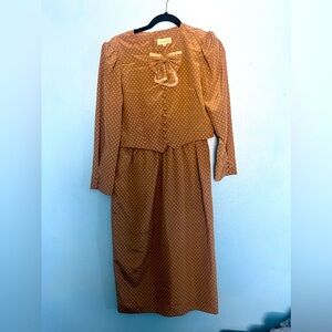 Lamballe Vintage Secretary Pencil Dress